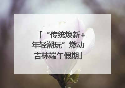 “传统焕新+年轻潮玩”燃动吉林端午假期
