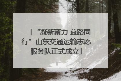“凝新聚力 益路同行”山东交通运输志愿服务队正式成立