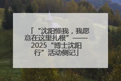 “沈阳懂我，我愿意在这里扎根”——2025“博士沈阳行”活动侧记