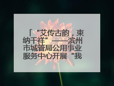 “艾传古韵，束纳千祥”——滨州市城管局公用事业服务中心开展“我们的节日·端午”艾草花束制作主题活动