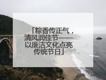 粽香传正气，清风润佳节——以廉洁文化点亮传统节日