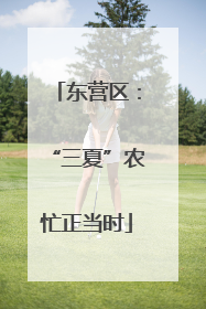 东营区：“三夏”农忙正当时
