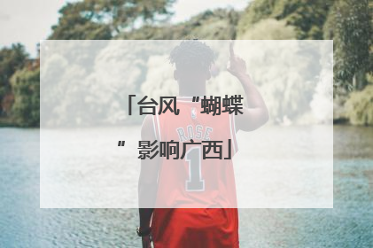 台风“蝴蝶”影响广西