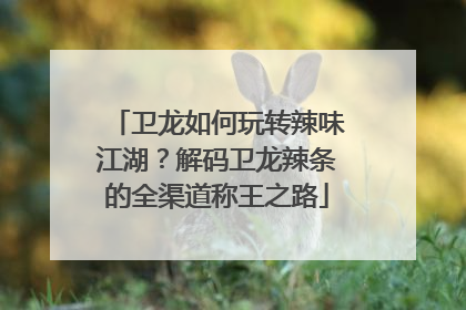 卫龙如何玩转辣味江湖？解码卫龙辣条的全渠道称王之路