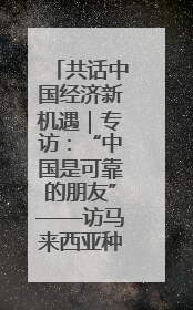 共话中国经济新机遇｜专访：“中国是可靠的朋友”——访马来西亚种植及原产业部副部长陈泓缣