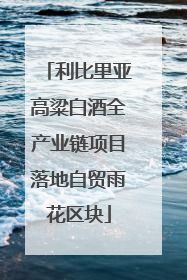 利比里亚高粱白酒全产业链项目落地自贸雨花区块