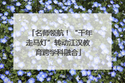 名师领航！“千年走马灯”转动江汉教育跨学科融合