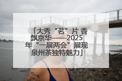 大秀“茗”片 香飘京华——2025年“一展两会”展现泉州茶独特魅力