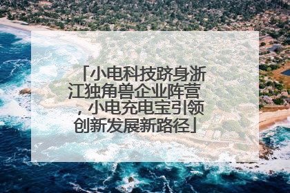 小电科技跻身浙江独角兽企业阵营，小电充电宝引领创新发展新路径