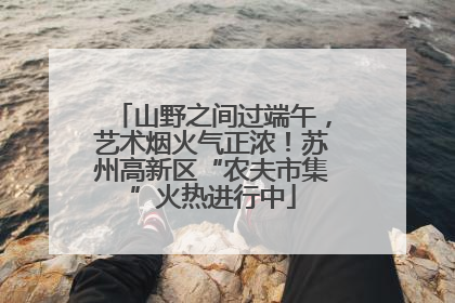 山野之间过端午，艺术烟火气正浓！苏州高新区“农夫市集”火热进行中