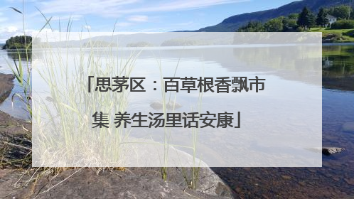 思茅区：百草根香飘市集 养生汤里话安康