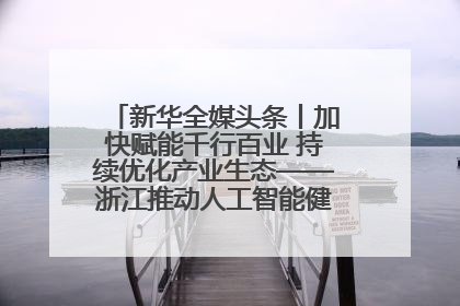 新华全媒头条丨加快赋能千行百业 持续优化产业生态——浙江推动人工智能健康有序发展观察