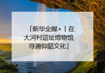 新华全媒+丨在大河村遗址博物馆寻溯仰韶文化