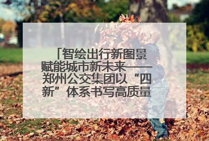 智绘出行新图景 赋能城市新未来——郑州公交集团以“四新”体系书写高质量发展篇章