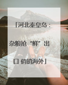 河北秦皇岛：杂粮抢“鲜”出口 俏销海外