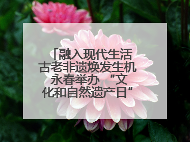 融入现代生活 古老非遗焕发生机 永春举办 “文化和自然遗产日” 非遗快闪活动