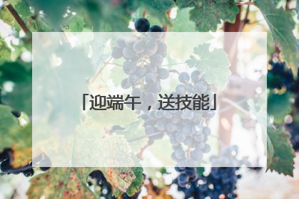 迎端午，送技能