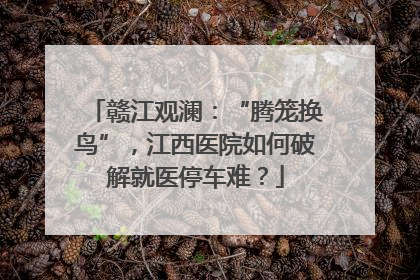 赣江观澜：“腾笼换鸟”，江西医院如何破解就医停车难？