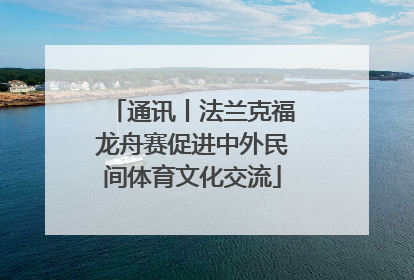 通讯丨法兰克福龙舟赛促进中外民间体育文化交流