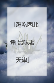 逛吃西北角 品味老天津