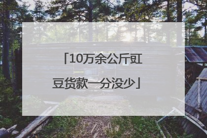 10万余公斤豇豆货款一分没少