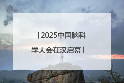 2025中国脑科学大会在汉启幕