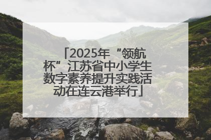 2025年“领航杯”江苏省中小学生数字素养提升实践活动在连云港举行