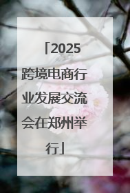 2025跨境电商行业发展交流会在郑州举行